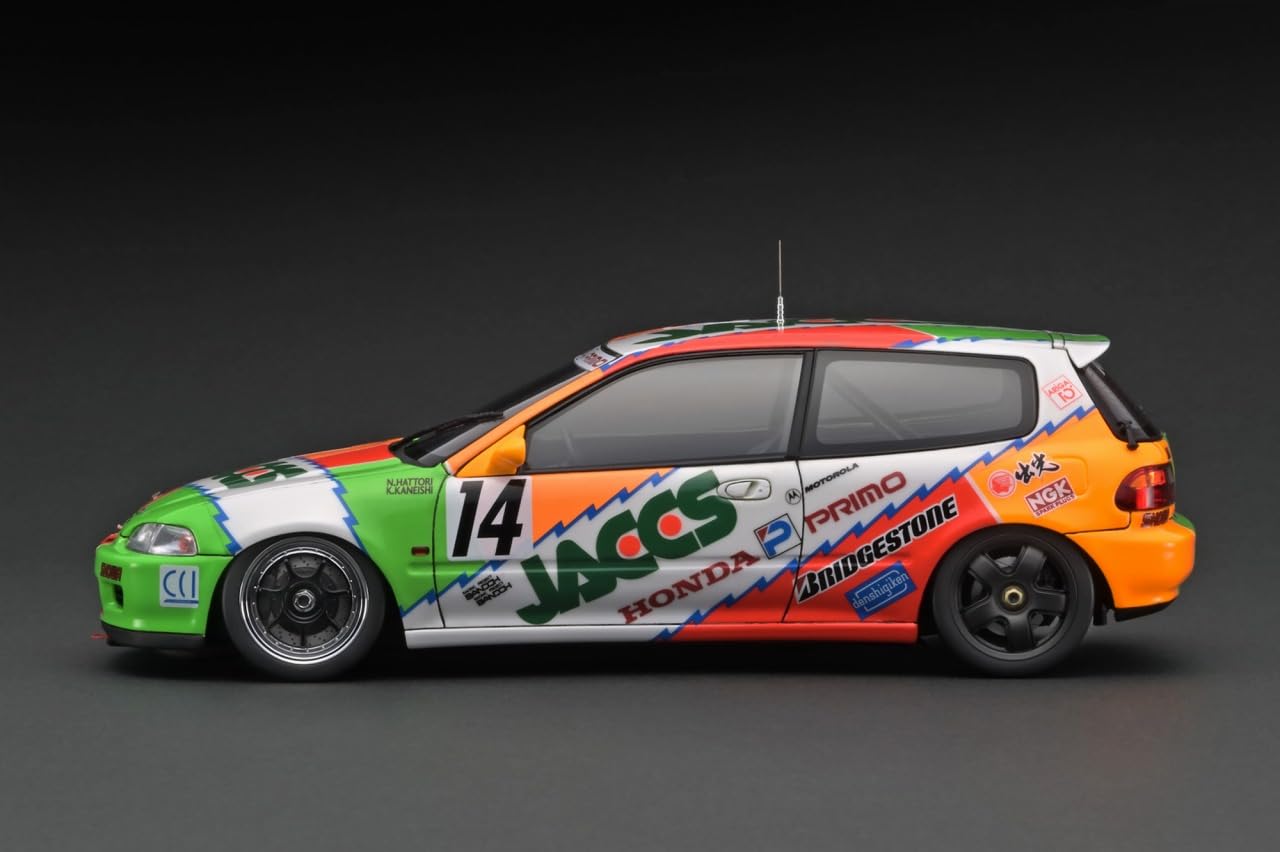 イグニッションモデル JTCC シビック 中子 Amazon | ignition model 1/18 JACCS CIVIC (#14) 1993 JTC 完成品