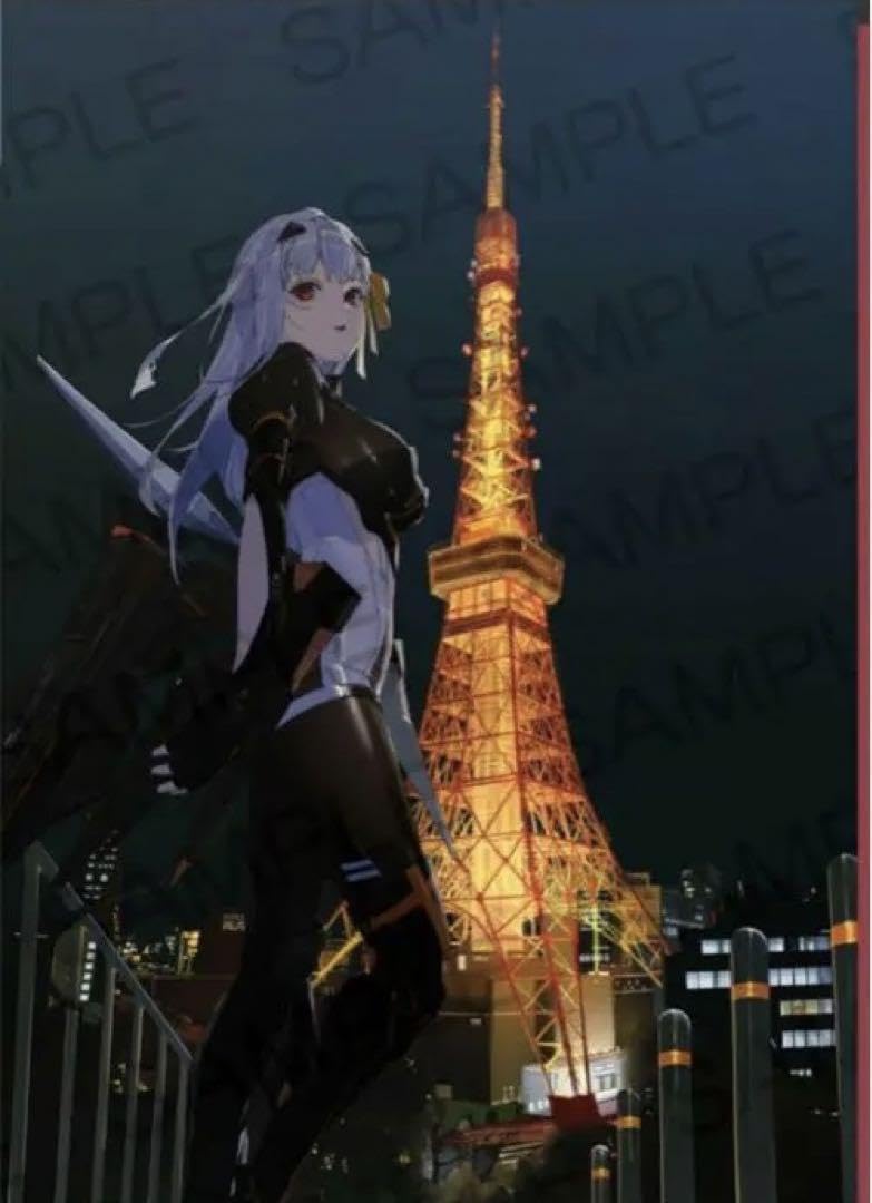 Amazon.co.jp: 勝利の女神 Nikke popup shop東京限定 モダニア 3点 