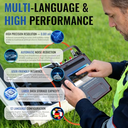 Image of TC900 Underground Water Detector for Well Drilling Point Locate