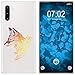 Produktbild PhoneNatic Case kompatibel mit Samsung Galaxy Note 10 Silikon-Hülle Floral Fuchs M1-3