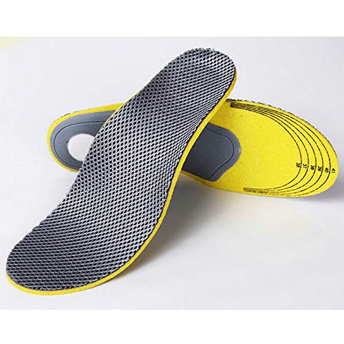 Amazon.com: Bamboo Insole Unisex EVA Orthotic Arch Support Sport Shoe Pad  Sport Running Gel Insoles Insert Cushion for Men Women Gray EU 35-40 :  Health u0026 Household