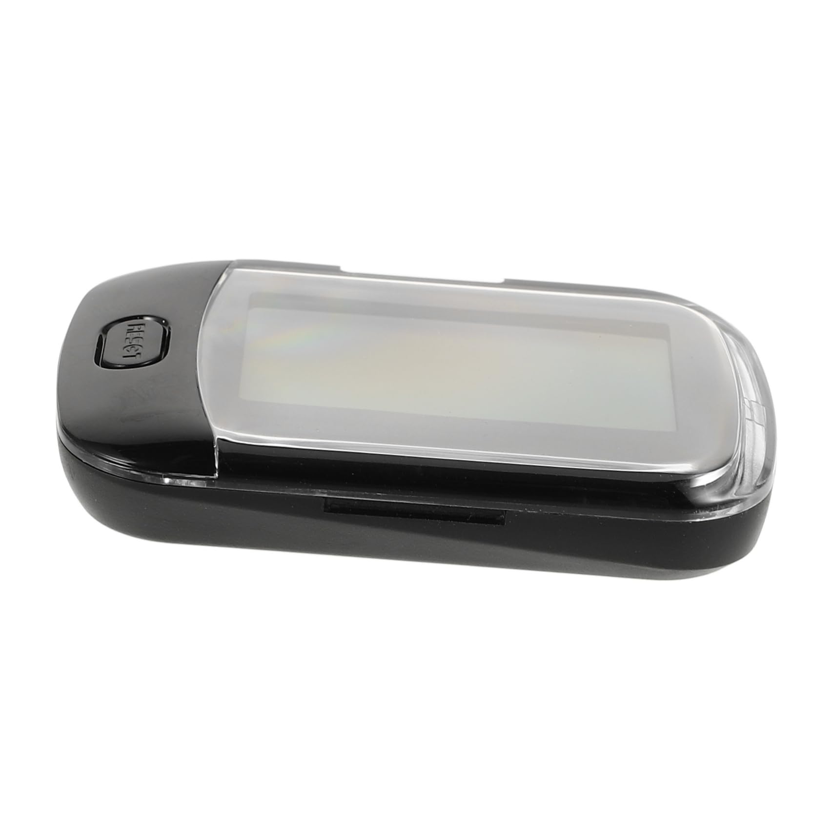 Toddmomy Podómetro Contador de Pasos Digital Negro con Clip y Cordón, Monitor de Sueño y Fácil de Usar para Caminatas Diarias y Senderismo