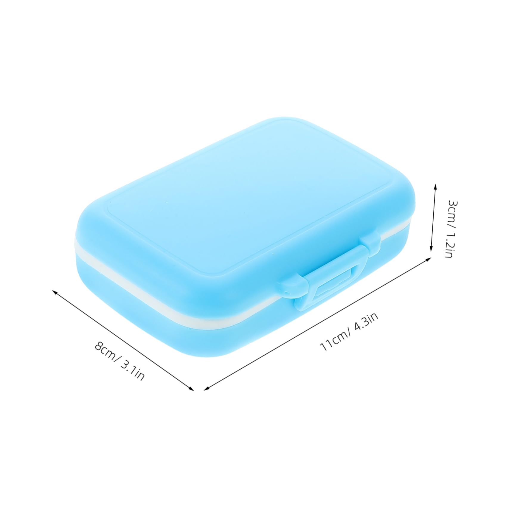 Caja para Guardar Dientes de Leche y Cabello Fetal para Niños Azul