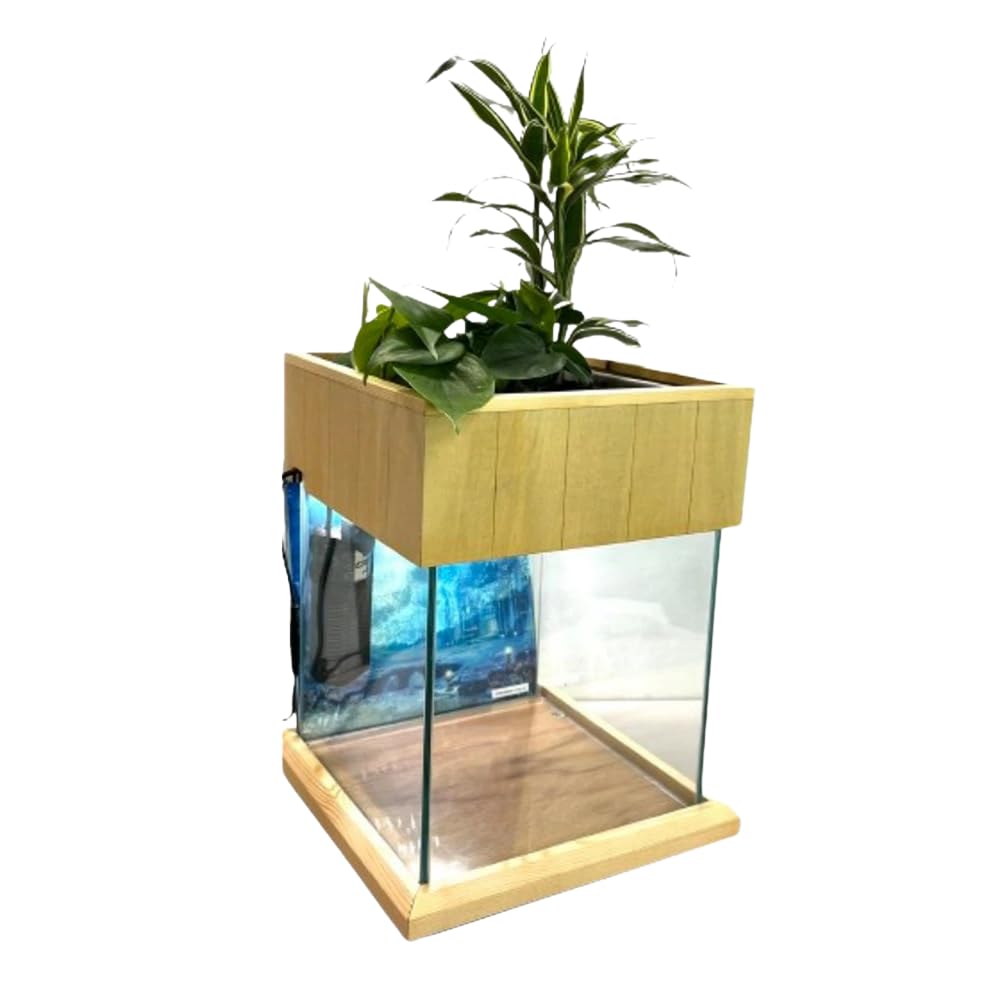 Amazon | せせらぎビオトープ 水替え不要［水槽セット］ 25cm型