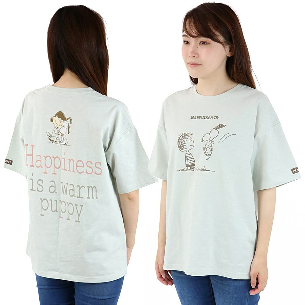 Amazon オーナー用 服 スヌーピー お揃い ｔシャツ ハートウォーム ユニセックス 男女 おそろい リンクコーデ おしゃれ かわいい キャラクター グリーン ｌ ペットパラダイス ペット用品 通販