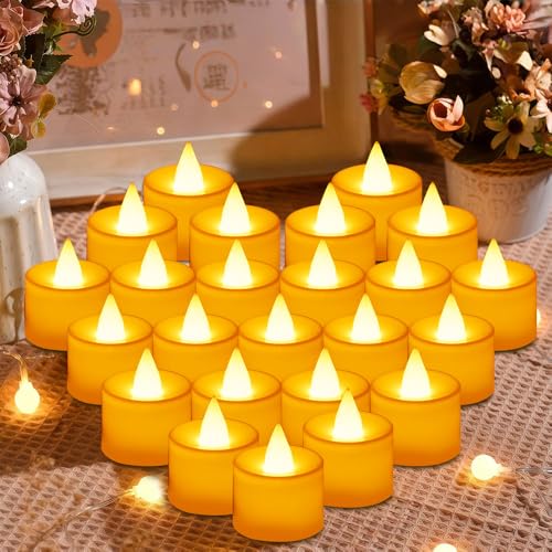 Lista de Velas pilar que Puedes Comprar On-line. 43 Velas Decorativas, 24pcs Velas Led Sin Llama, Estilos Románticos Y Contemporáneos, Vela De Pila, Batería Reemplazable, Velas Led Para Mesa, Boda, Cumpleaños, Halloween,...