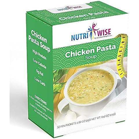 NutriWise - Chicken Pasta High Protein Diet Soup (7/Box) Cover