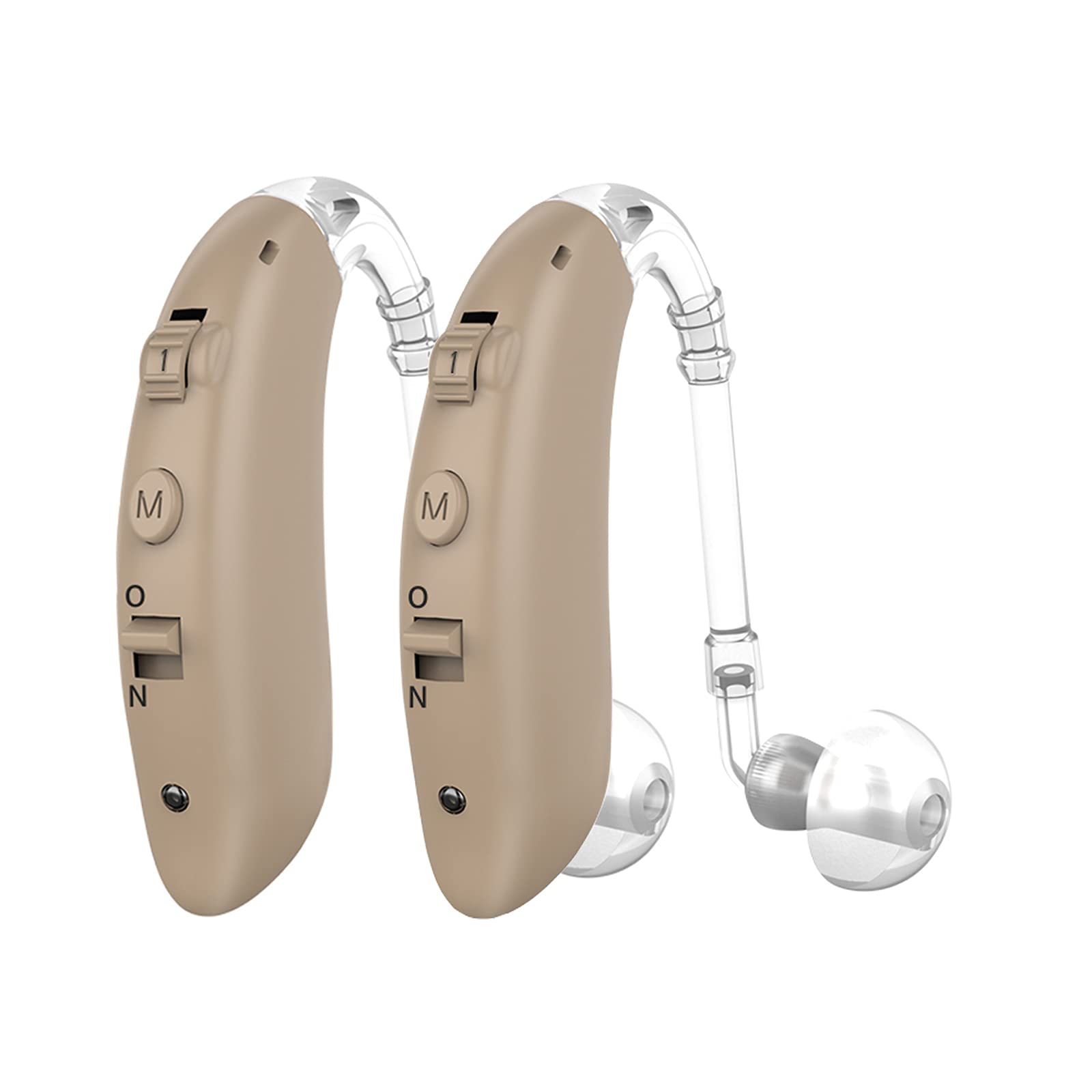 Buy 2Pcs Hearing Aids for Seniors Rechargeable with Extra Antilost