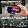 Flir One - Termocamera Per Smartphone iOS (iPhone 14 E Precedenti Con Porta Lightning), Super Risoluzione 240x180 (IR Nativo 80x60)