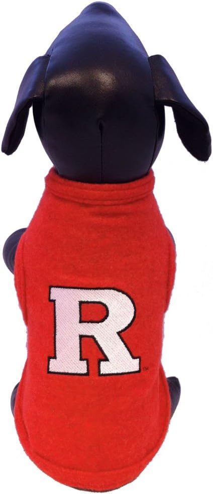 All Star Dogs NCAA Rutgers Scarlet Knights Polar Fleece Dog Sweatshirt