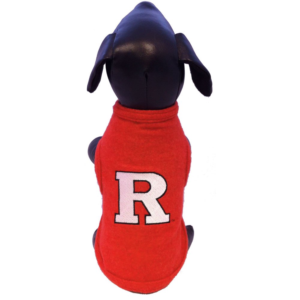 All Star Dogs NCAA Rutgers Scarlet Knights Polar Fleece Dog Sweatshirt