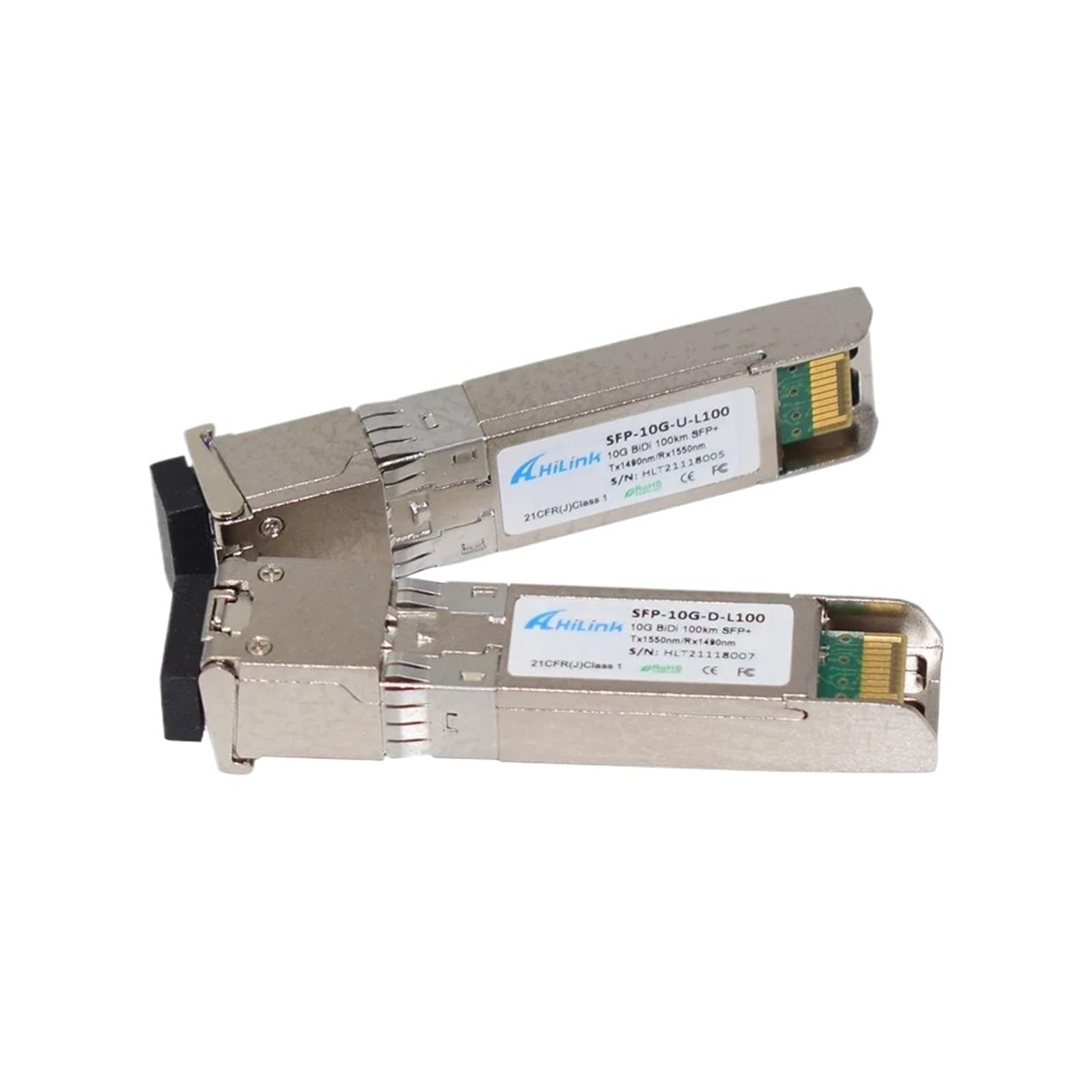 10G 1490/1550nm SFP+ 10BASE Transceiver światłowodowy pojedynczy SFP+(1 pair)