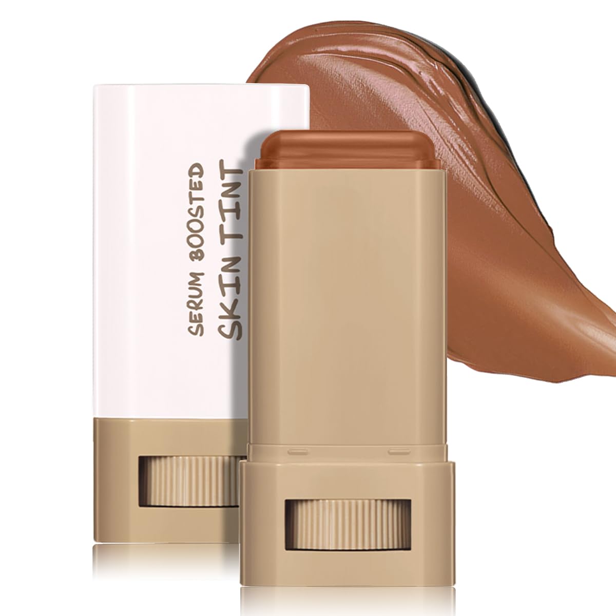 6 Colors Foundation Stick Beauty Balm Serum Boosted Skin Tint Long-Lasting Coverage Tinted Moisturizer For Face Portabl Moisturizing