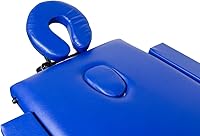 Vista 4 de 84 Inch 2 Folding Massage Table Portable Massage Bed Spa Bed, PU Leather Height Adjustable Professional Portable Folding Massage Table, Spa Table