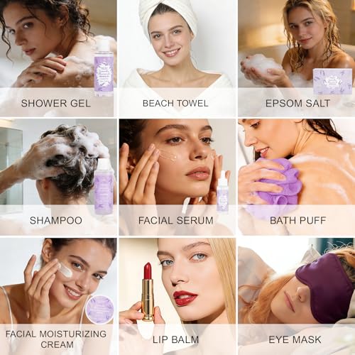 Image of Get Well Soon Gifts for Women, 33 Pcs XXL Bath and Body Gift, Skin Care Set, Self Care Gifts Set, Mother's Day, Birthday, Home Spa Kit, Holiday, Christmas, facial care kit for Mom Her Wife Girlfriend