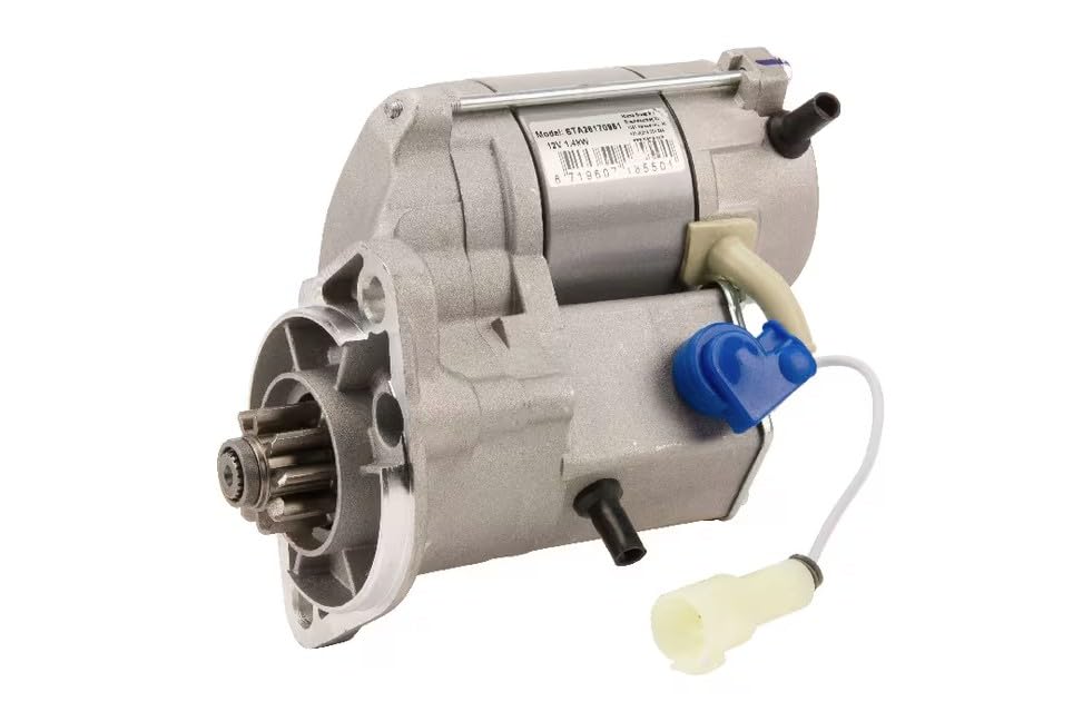 cyclingcolors Motor de arranque 12V 1,2 1.4kW 9 dientes con reductor tractor cortacésped maquinaria agrícola maquinaria de construcción