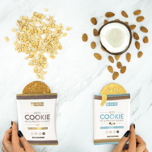 BeKeto Keto Erdnussbutter, 50 g, pflanzlich, nur 2 g natürlicher Zucker, absolut keto glutenfrei