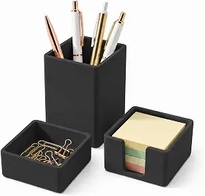 Minimaliving Aesthetic Silicone Desk Organizer Set of 3