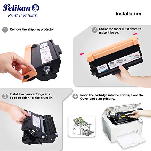 Pelikan compatible cartouche de toner alternative pour : Brother TN3380 pour Brother DCP 8250DN HL 5450DNT HL 5470DWT HL 6180DW MFC 8520DN - vue 5