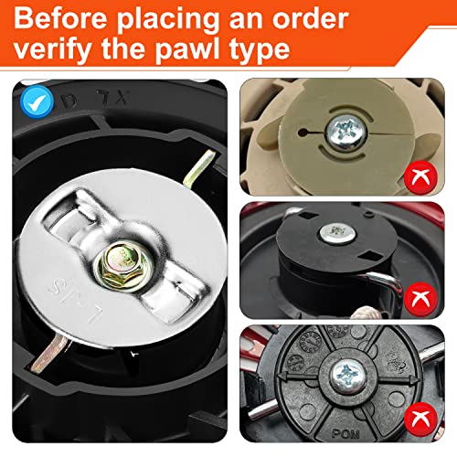 Image of SOFO Pull Start Assembly for Champion 196cc 208cc 212cc 224cc 3000 3500 4000 4500 Watt 5.5hp 6.5hp Engine CPE Generator Water Pump Pressure Washer Recoil Starter Pull Cord Replacement