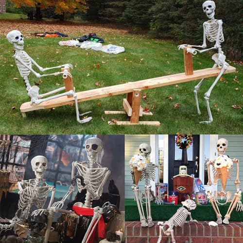 5.5 FT Skeleton Halloween Decor - image 5