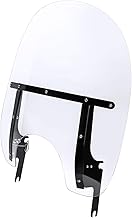 XFMT Clear Detachable Quick Release Windshield Windscreen W/Black Bracket For Harley Touring Road King FLHR 1994-2023 Road King Special FLHRXS 2017-2025
