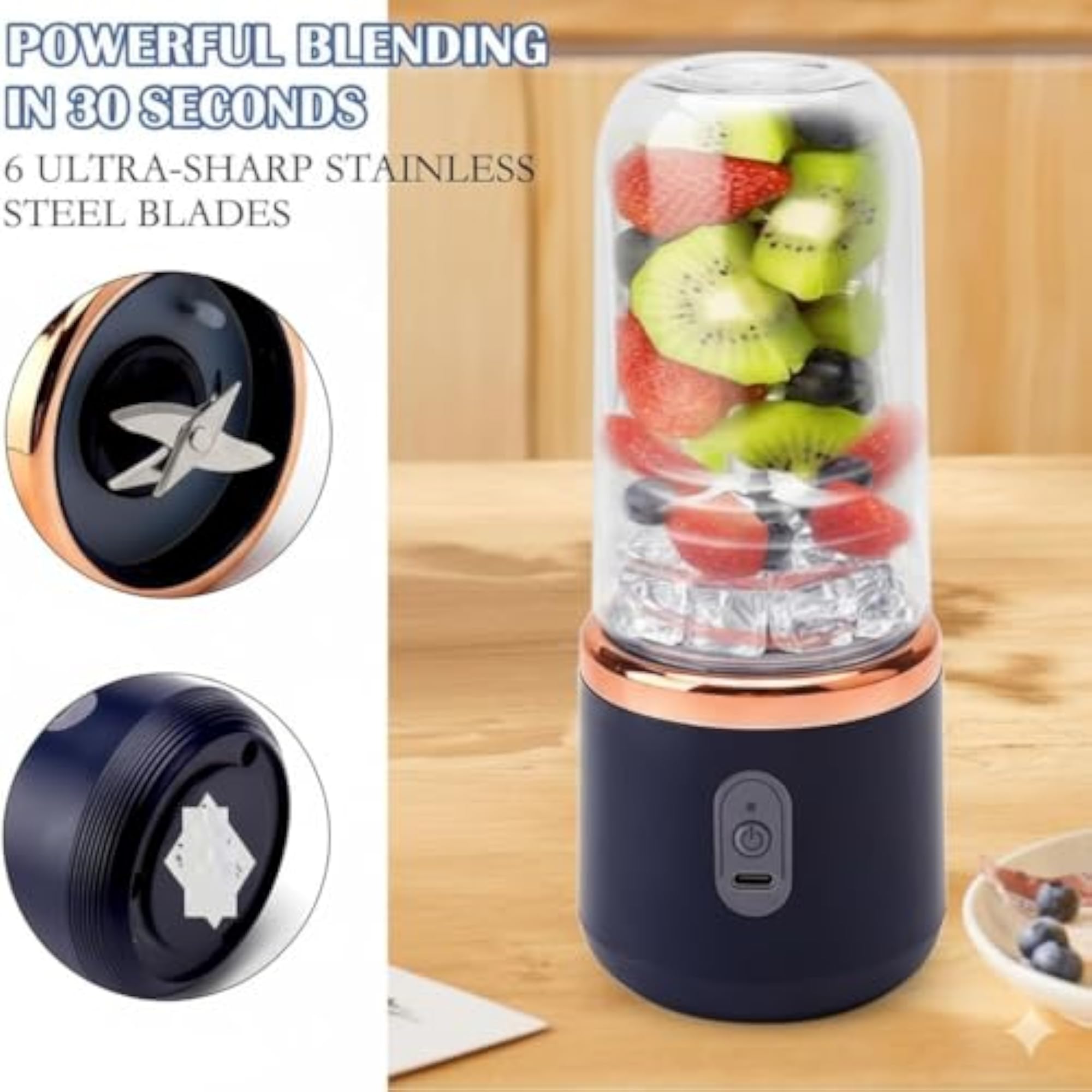 Small Portable Juicer for Smoothies & Juices