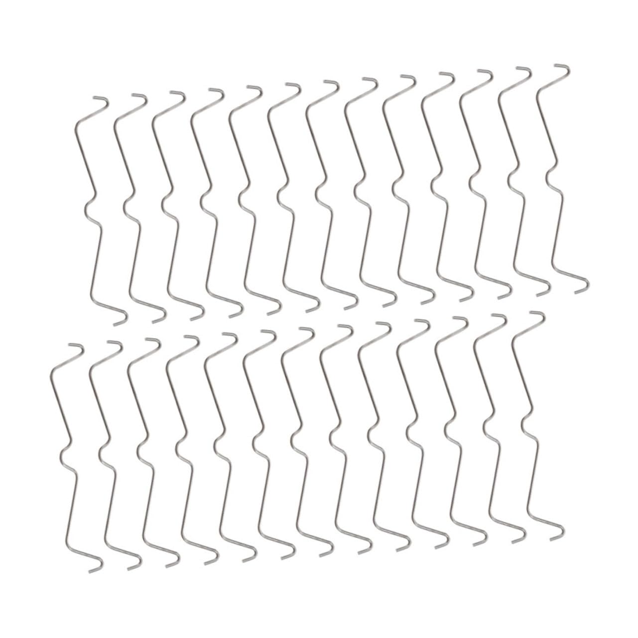 STOBAZA Versatile 60pcs Pegboard Hook Locks Heavy Duty Metal Hooks for Garage Storage