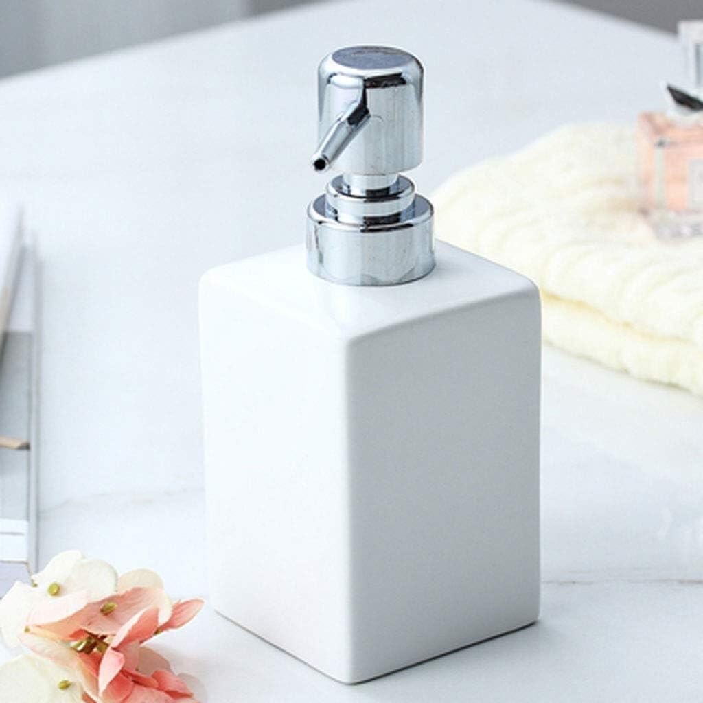 JvFbjLF Soap Dispenser Bottle Soap Pump Lotion Bottle Ceramic Lotion Bottle Soap Bottle Hotel Shampoo Dispenser Press Bottle Lotion Dispenser
