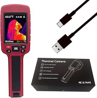DuzLink Infrared Thermal Imaging Camera,Handheld Thermography Camera,Hd Thermal Camera With 300,000pixels-Temperature Range -20 To 550°C