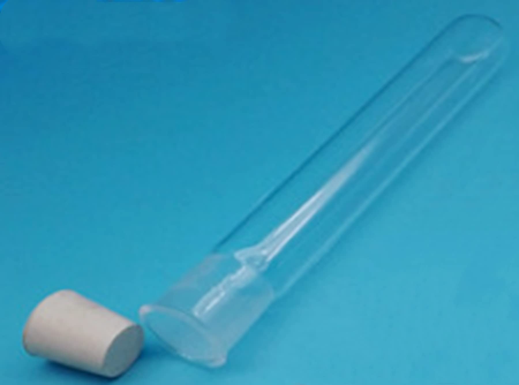 1PC Quartz cuvettes/UV-Transparent cuvettes/Analytical cuvettes with Transparent Stopper/Temperature and Acid Resistant/Diameter 1.5-80mm/ Quartzware