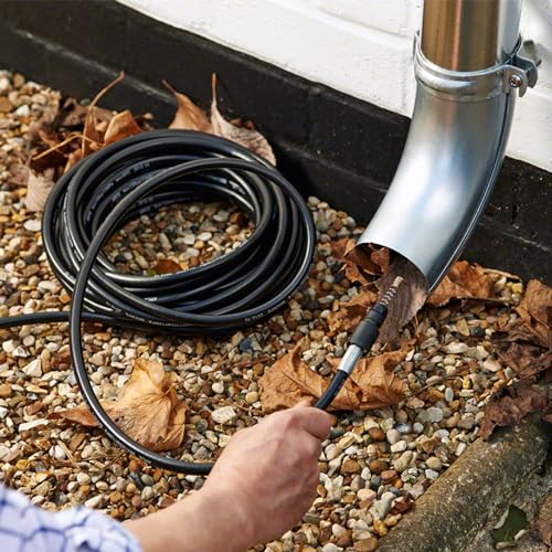 Bosch Home and Garden F016800483 Bosch Abflussrohr Reiniger (für Aquatak, 10 m, 160 bar), Schwarz – Ansicht 3