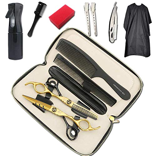 Ciseaux de coiffeur professionnels JIESENYU en acier 440C pour éviter les fourches et rater ses coupes
