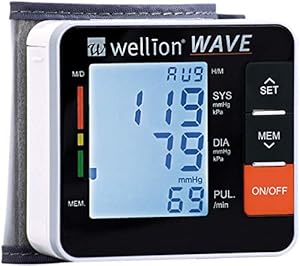 Wellion WAVE Handgelenk-Blutdruckmessgerät