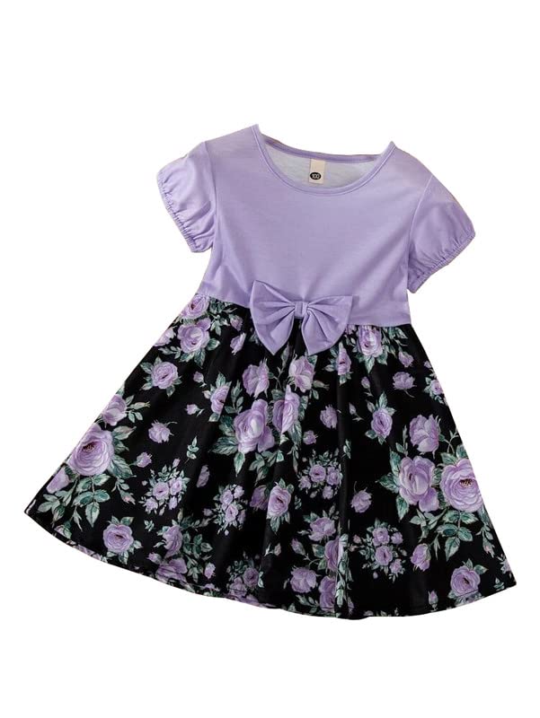 Two Way Lycra and Cotton Baby Frock for Kid Girls