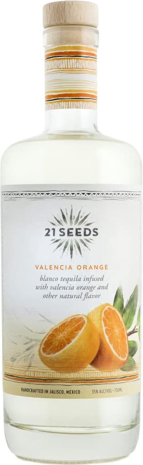 Amazon.com: 21 Seeds, Tequila Valencia Orange, 750mL, 70 proof, clear