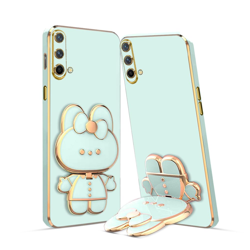 KARWAN®️ 6D Cat Back Case and Cover with Stand Compatible for Oneplus Nord Ce 5G| Stand and Mirror | Camera Protection | Electroplated | Folding Stand - Mint (B0CCLCFLYV) Amazon Price History, Amazon Price Tracker
