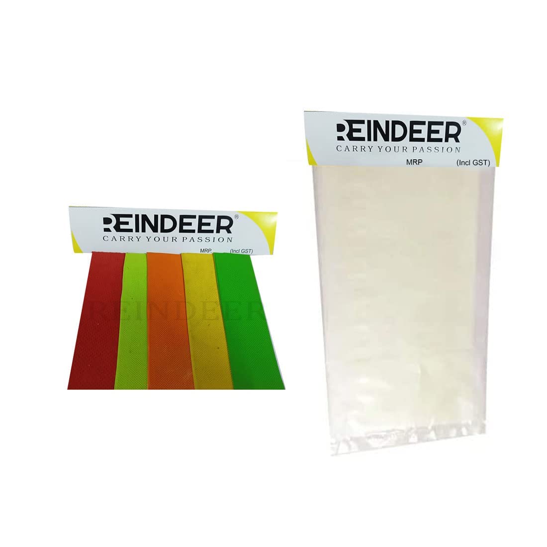 REINDEER Cricket Bat Protection Grade Combo of 2 Scuff Sheet and 2 Toe Guard