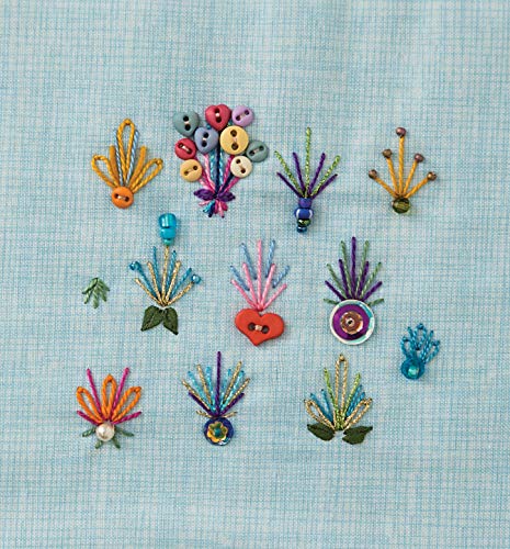 Stunning Stitches for Crazy Quilts: 480 Embroidered Seam Designs, 36 Stitch-Template Designs for Perfect Placement | Stunning Stitches for Crazy Quilts: 480 Embroidered Seam Designs, 36 Stitch-Template Designs for Perfect Placement - Image 8