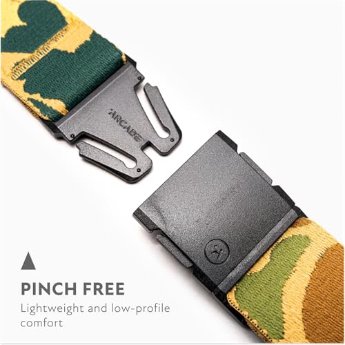 Image of Arcade Belts A2 Adventure Camo Belt for Men and Women, Heavy Duty Stretch, Metal Free Buckle, Unisex