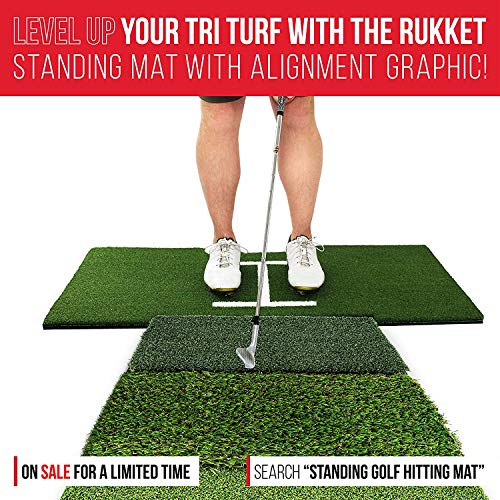 Rukket TriTurf Golf Hitting Mat Review Hack Golf