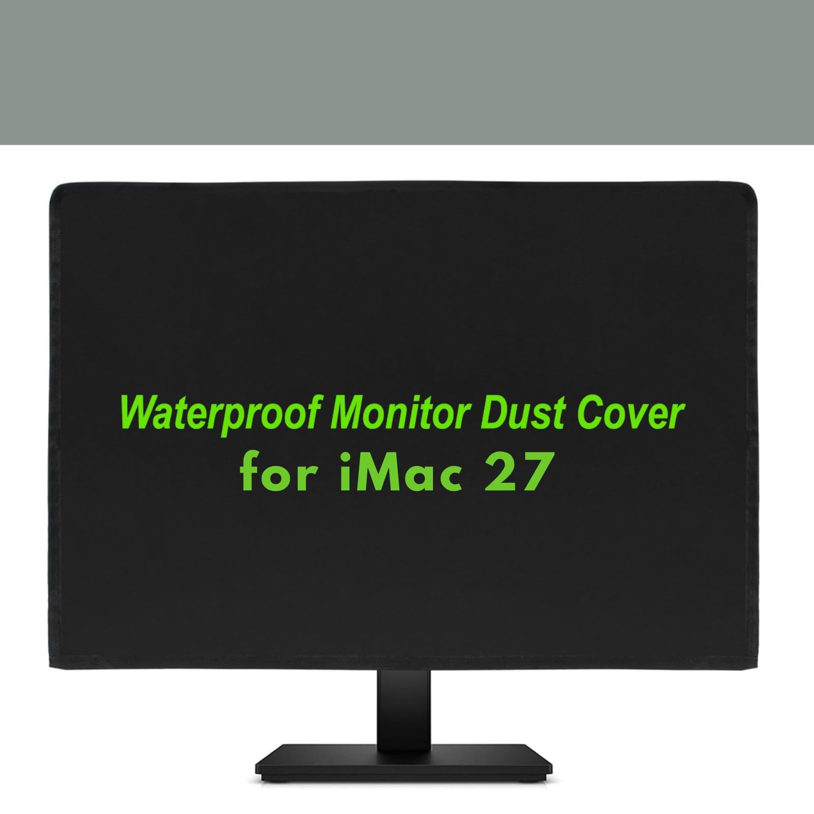 Dust Cover for Apple iMac 27-inch (A1862/A1419/A1312) & Thunderbolt Display (A1316/A1407) - Black | Keeps iMac Dust-Free When Not in Use - Black