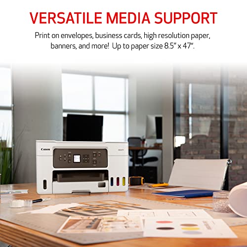 Canon Megatank GX3020 All-in-One Wireless Supertank Printer with Print, Copy, and Scan | Easy Setup, Mobile Printing and 1.35" Monochrome LCD Screen - image 6