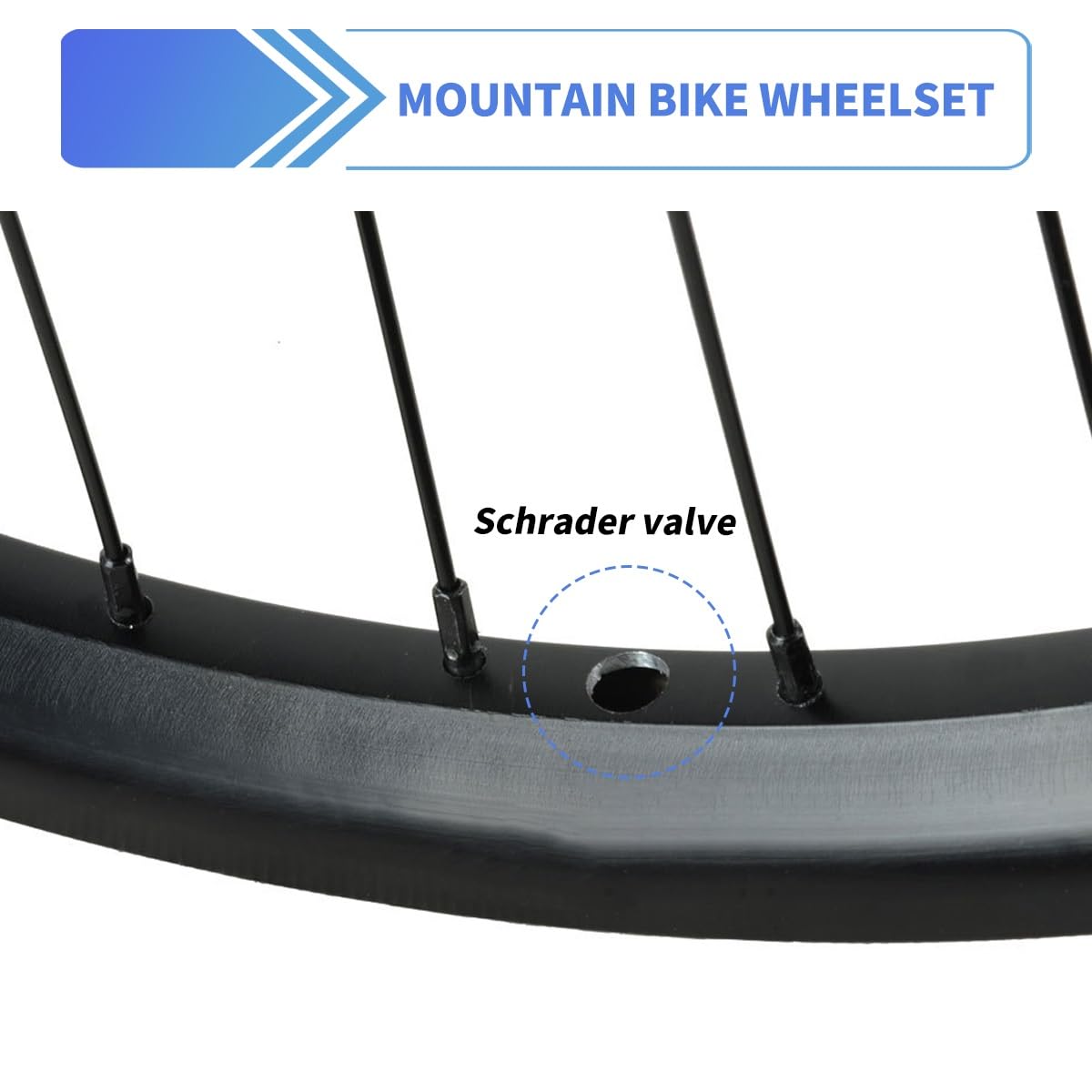 20" Juego Ruedas Bicicleta Plegable 406 Ruedas MTB Eje Pasante 100/142mm