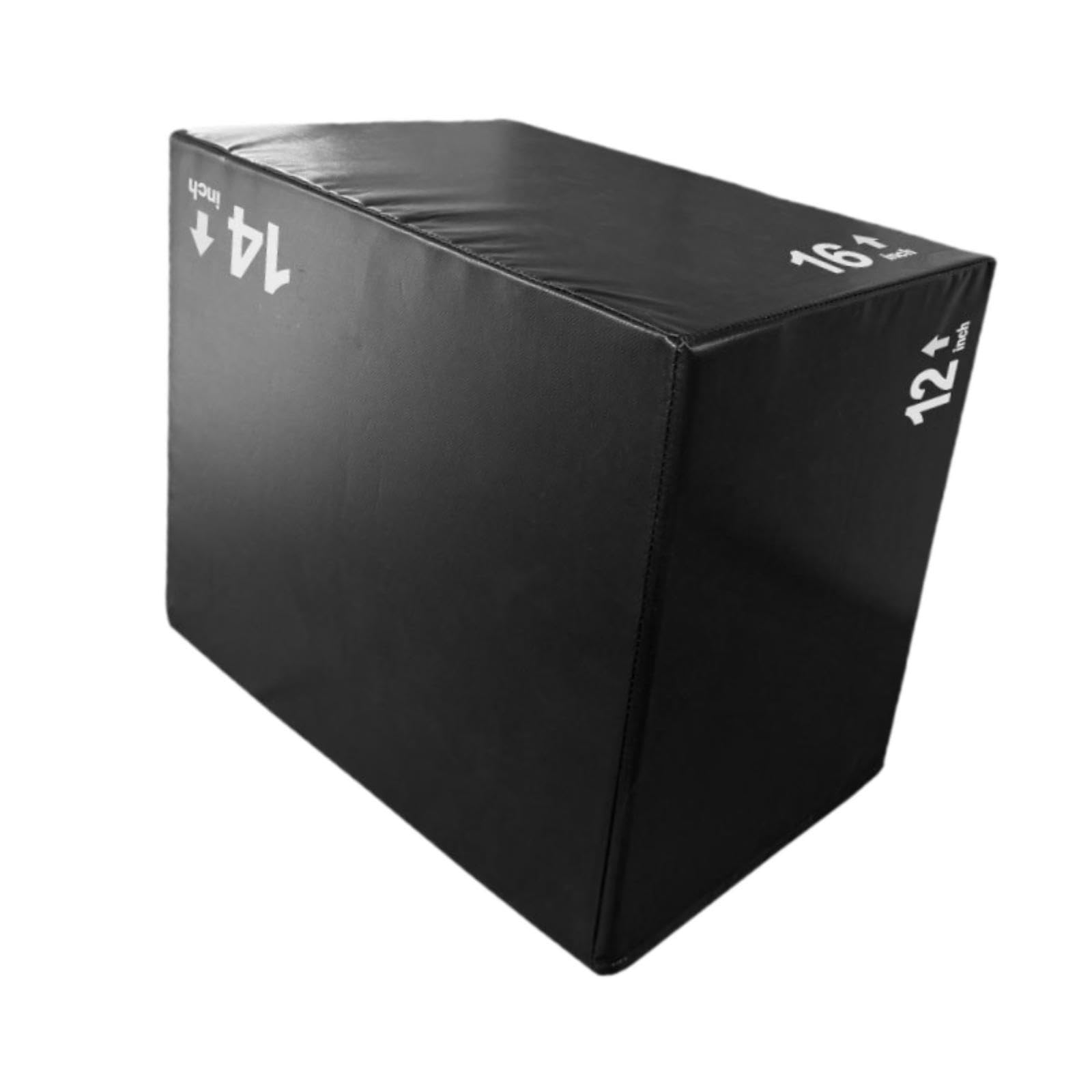 Plyo Box 60cm (24 inch) Sprungkasten für Krafttraining, Jumping Übungsbox aus stabilem Kunststoff für Fitnessstudio & Crossfit
