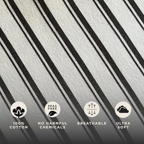 Image of Moby Baby Wrap Carrier Classic for Newborns to Toddlers (8-33lbs), Infant Sling Carrier, Lightweight & Hands Free Design, Adjustable for All Body Types (Heirloom Stripe)
