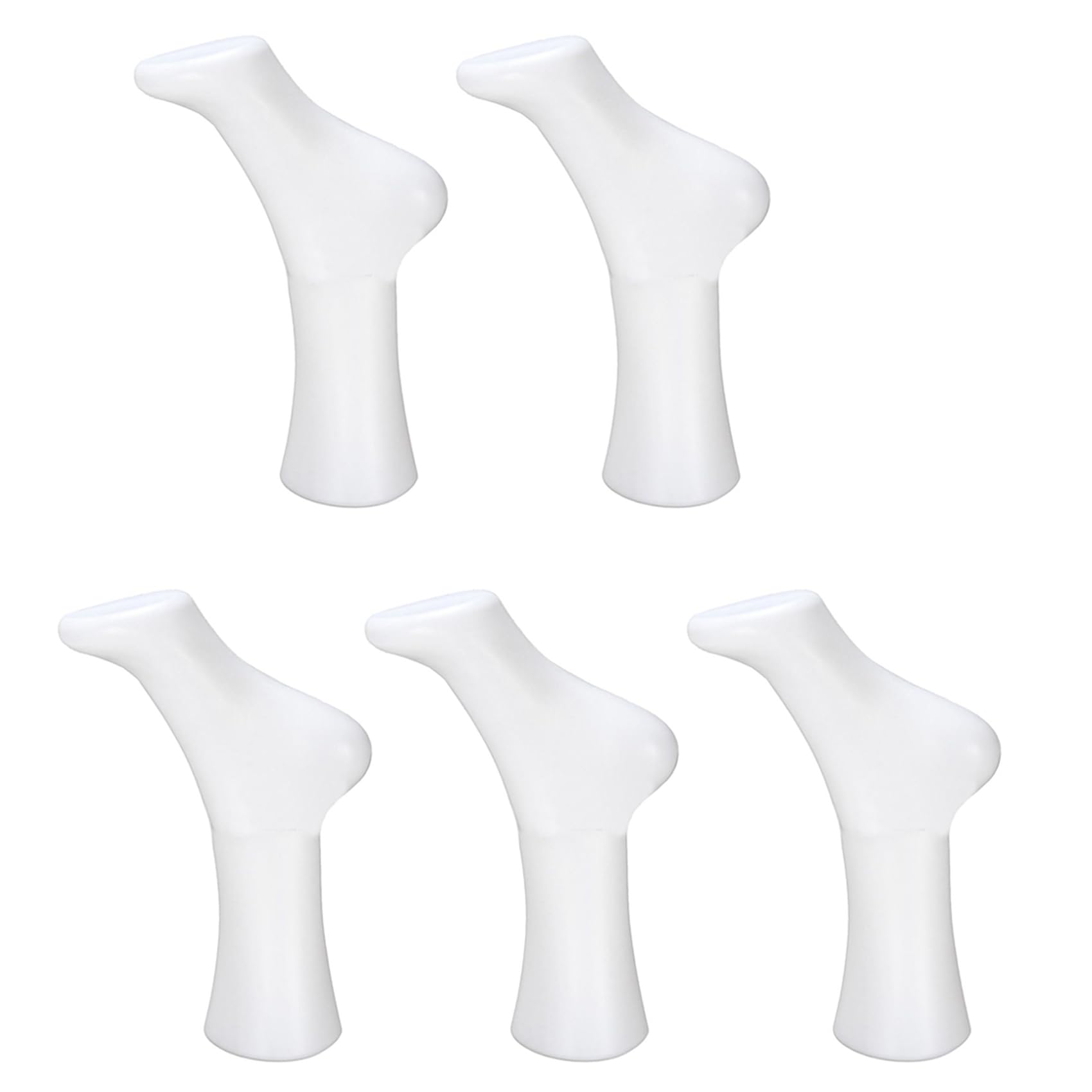 Hndhbfgrt 5X Female Legs Feet Foot Mannequin Sock Display Mold Short Stocking, Female