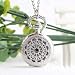 FHISD Rétro Petite Taille Toiles d'araignée Montre de Poche/Montre Collier Bijoux de Mode Pendentif Montre Collier