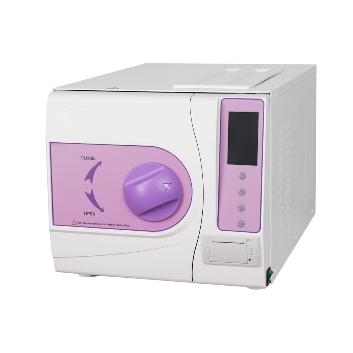 18L / 23L Autoclave clase B tres veces vapor de pulsación alta temperatura alta presión vapor de acero inoxidable pantalla digital Autoclave con impresora (23L)