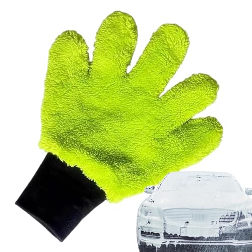 Spolverata In Microfibra, Guanti Da Pulizia Riutilizzabili Lavabili, Nessun Guanti Lavabo Altamente Assorbenti | Forniture Di Lavaggio Ergonomico, Per Vernice Automobile Per La Cui